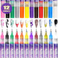 🎁 Hot Sale 50 % RABATT ⏳🎨 12 Farben Nagelkunst-Stifte-Set