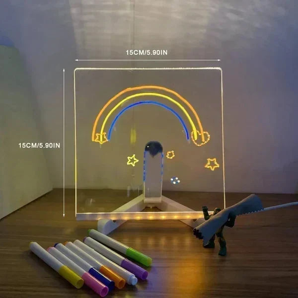 🔥🎁 50 % Rabatt!! ⏳🎨 Leuchtendes LED-Zeichenbrett für Kinder 🖼️