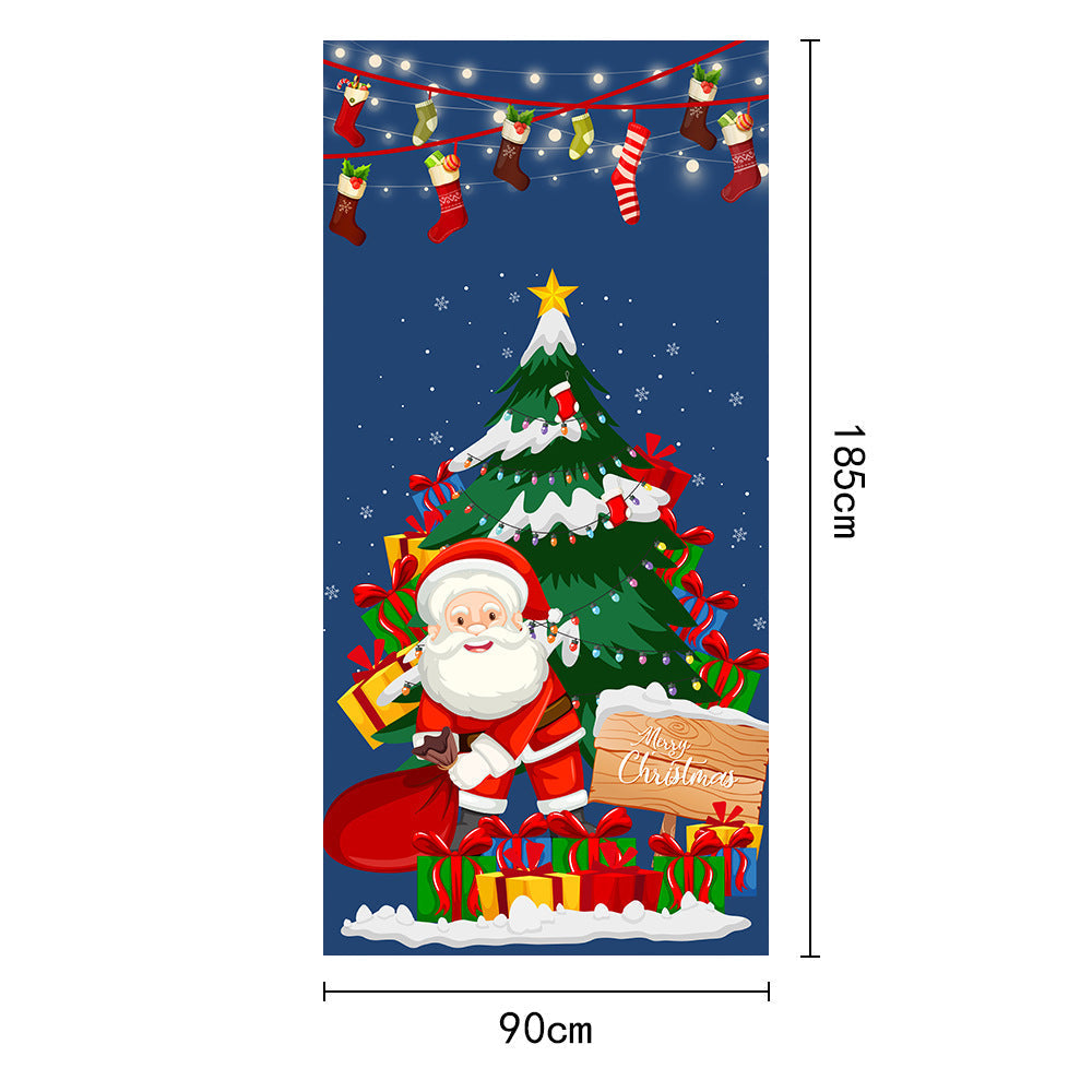 🎅 Weihnachtszauber an der Haustür! – Festliche Weihnachtsdekoration für Tür & Eingang – bringt sofort Weihnachtsstimmung & ist einfach anzubringen 🎄✨