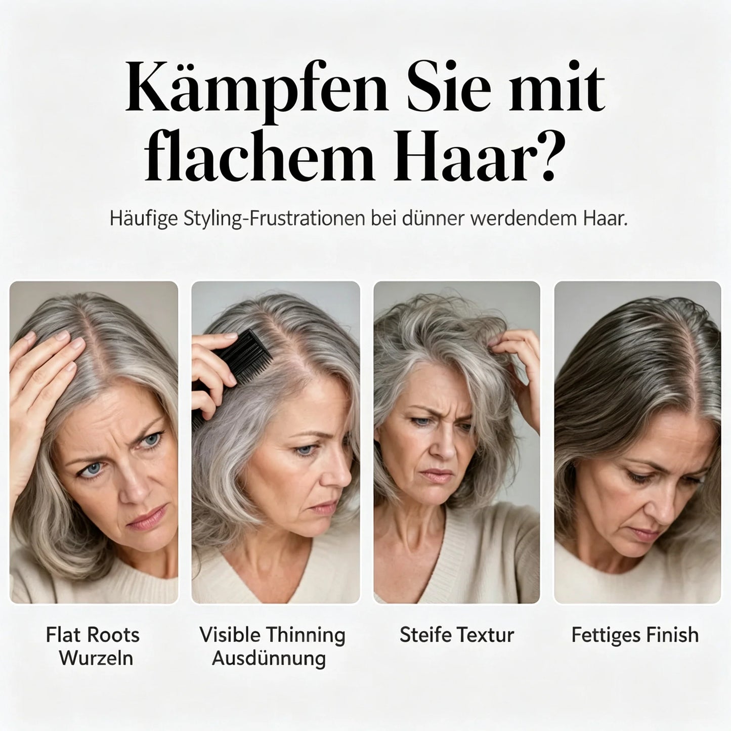💥🎁50% RABATT!✨🍑Haar‑Volumen‑Spray mit Pfirsichduft – Fülle & Halt ohne Verkleben – Ideal für feines & glattes Haar 💨