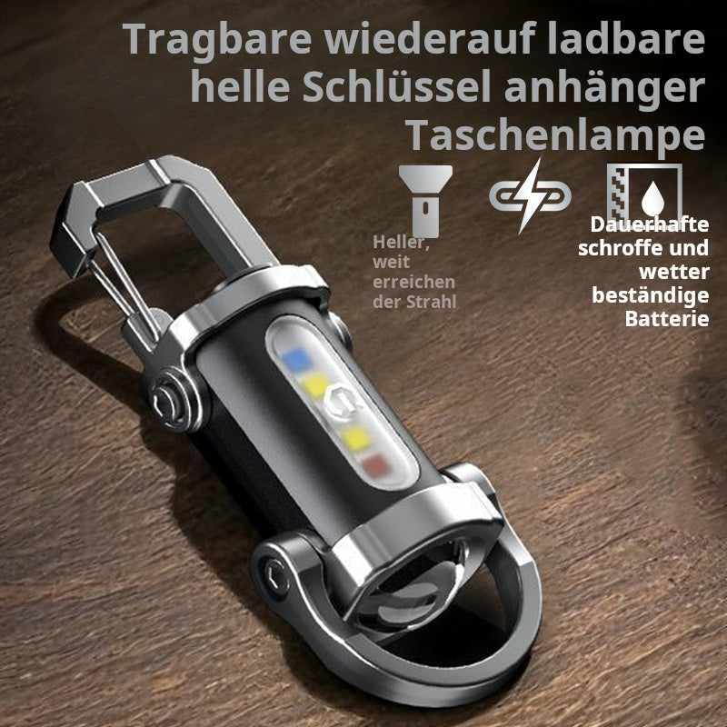 🔦 50% RABATT! 🏕️ Mini-Schlüsselanhänger-Lampe – 1200LM, wasserdicht & superhell – Immer griffbereit für Camping, Auto & Notfälle ✨