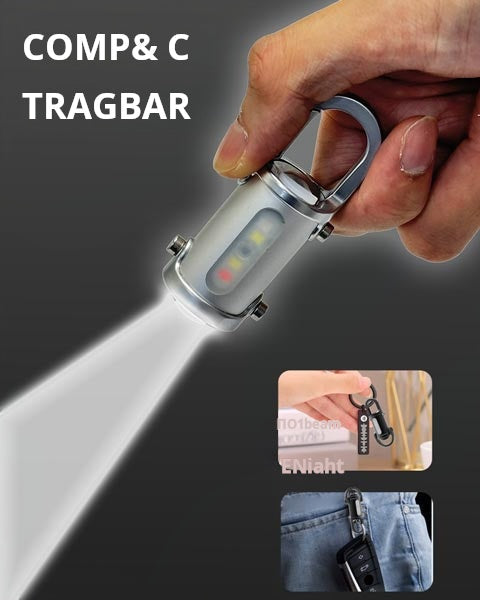 🔦 50% RABATT! 🏕️ Mini-Schlüsselanhänger-Lampe – 1200LM, wasserdicht & superhell – Immer griffbereit für Camping, Auto & Notfälle ✨