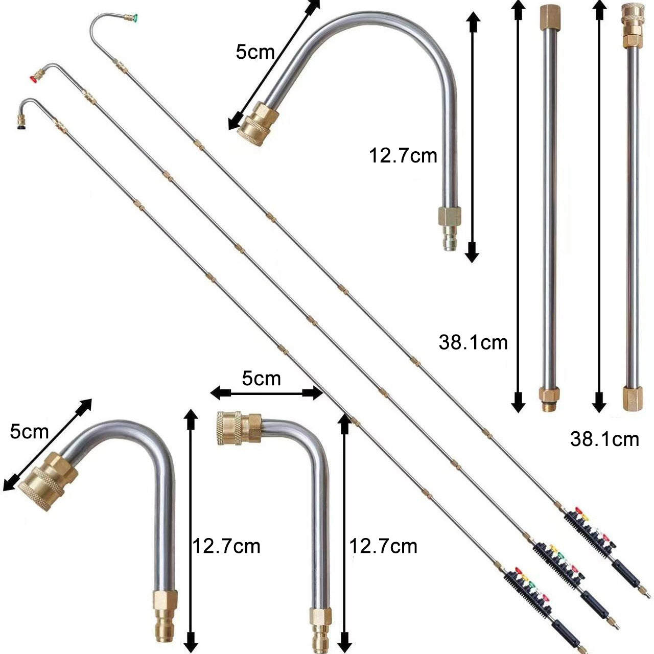 ✈️ kostenloser Versand ✈️Hochdruckreiniger-Stab-Set mit 4000 PSI