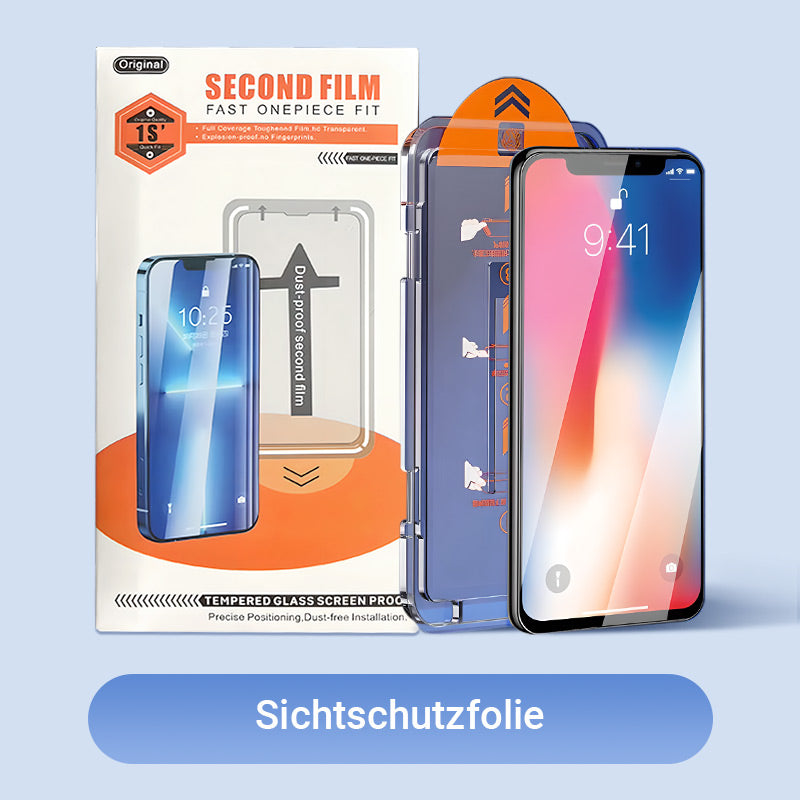 📲🔒🛡️ iPhone Schutzfolie – Spionage-sicher & Einfache Installation!