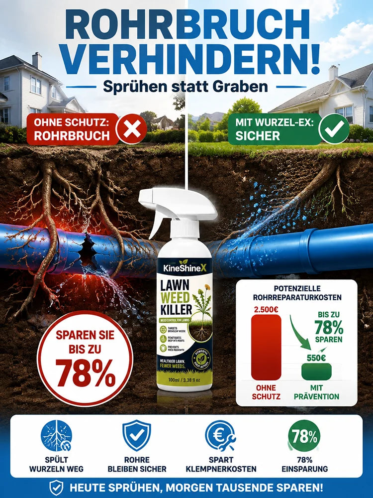 🔥 Allzweck-Reinigungsspray gegen Moos und Algen auf Dächern