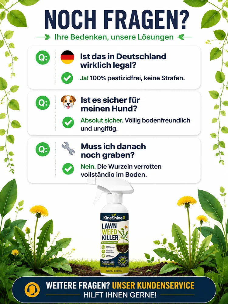 🔥 Allzweck-Reinigungsspray gegen Moos und Algen auf Dächern