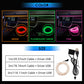 ⏳Zeitlich begrenztes Angebot⏳ Flexible USB-Ambientebeleuchtung fürs Auto – 5 V, zuschneidbarer Lichtleiter in 1, 2 oder 3 m und neun Farben
