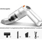 ⏳Zeitlich begrenztes Sonderangebot⏰ Kabelloser Handstaubsauger – 10000 Pa, 120 W, 400 g. 4000-mAh-Akku, 30 Min. Laufzeit. Waschbarer HEPA-Filter. Inkl. Bürste & Breitmauldüse. Weiß/Schwarz/Dunkelgrün ⚡