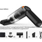 ⏳Zeitlich begrenztes Sonderangebot⏰ Kabelloser Handstaubsauger – 10000 Pa, 120 W, 400 g. 4000-mAh-Akku, 30 Min. Laufzeit. Waschbarer HEPA-Filter. Inkl. Bürste & Breitmauldüse. Weiß/Schwarz/Dunkelgrün ⚡