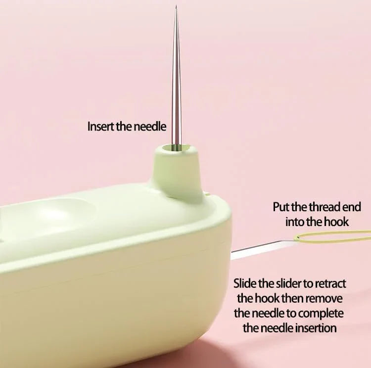 🧵 2-in-1 Nadeleinfädler & Nahttrenner – einfaches Einfädeln, sauberes Auftrennen und praktische Handhabung für Nähen, Basteln und Reparaturen ✨