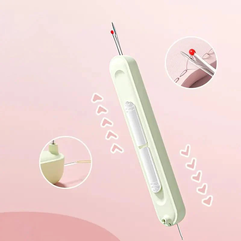 🧵 2-in-1 Nadeleinfädler & Nahttrenner – einfaches Einfädeln, sauberes Auftrennen und praktische Handhabung für Nähen, Basteln und Reparaturen ✨