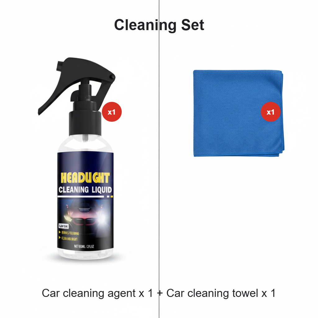 ⏳ Zeitlich begrenztes Sonderangebot ⏰ Scheinwerfer-Reinigungs- und Aufbereitungsmittel