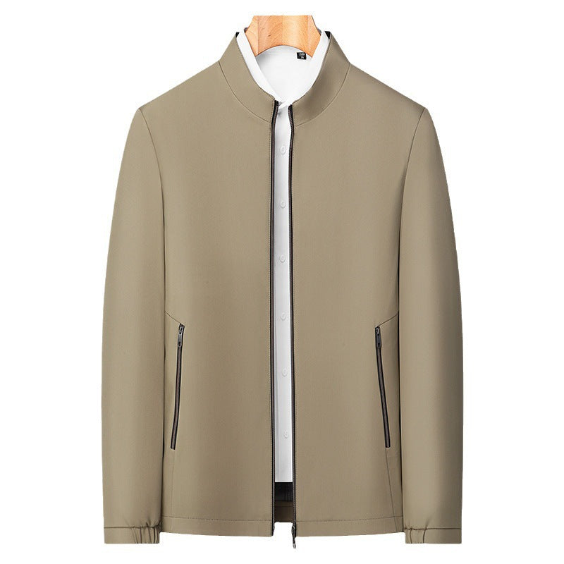 Men's Standing Collar Zipper Casual Jacket（50% OFF）