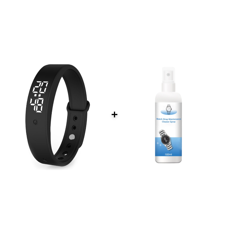 ⌚ 50% RABATT! 🏋️ SmartSense Smartband – Fitness-Tracking & Schrittzähler – Ideal für Aktivität & Gesundheit im Alltag 💪