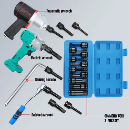 1/2” Pneumatic Wrench Hexagonal Drive Bits