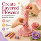 🌸 LIMITIERTES ANGEBOT 50% RABATT! ✨ DIY Tonblumen-Formwerkzeug – Modular, Press-Design, Kreatives Handwerk 🎨