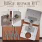 🔥 50% sparen! Scharnier-Reparatur-Kit – All-in-One, einfach & langlebig – keine lockeren Türen mehr! 🏠💪🔧
