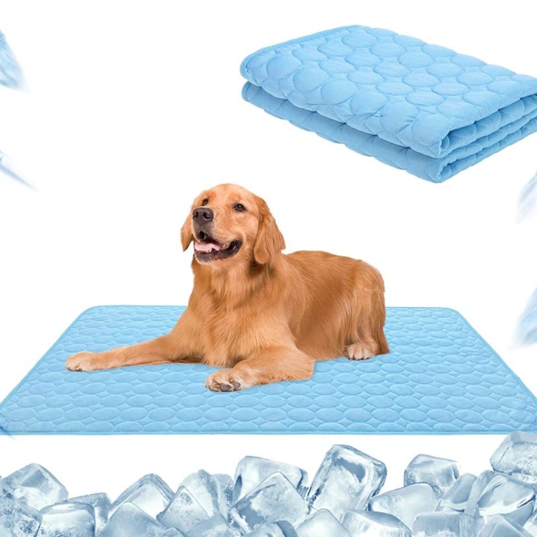 ❄️Letzter Tag 49 % Rabatt🐱🐶Kühlmatte für Hunde & Katzen Waschbar, Sommer Haustier Kühldecke Selbstkühlend