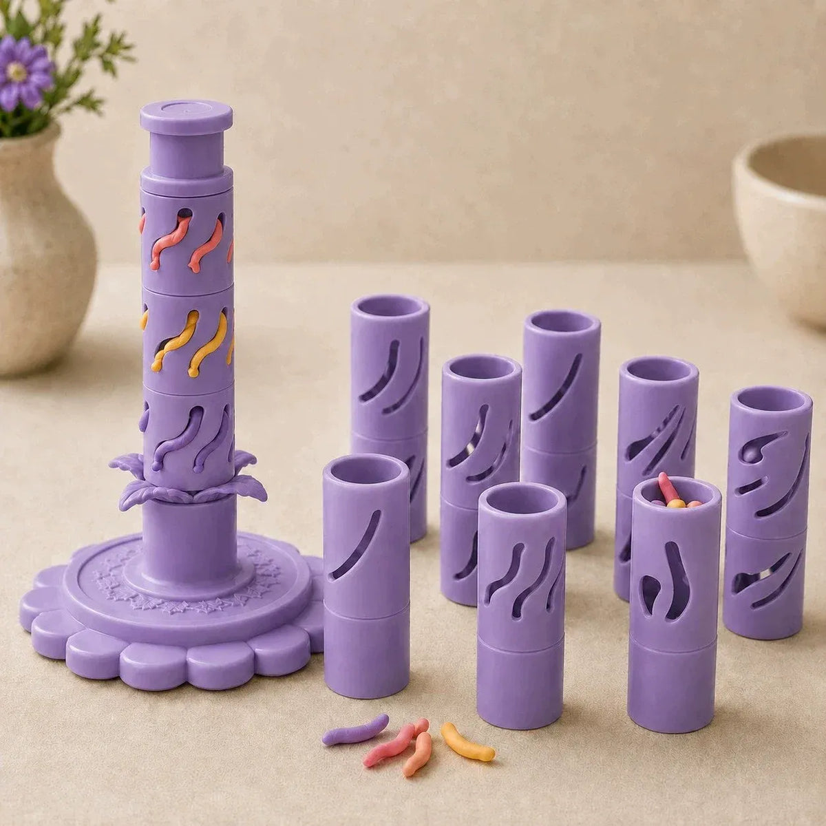 🌸 LIMITIERTES ANGEBOT 50% RABATT! ✨ DIY Tonblumen-Formwerkzeug – Modular, Press-Design, Kreatives Handwerk 🎨