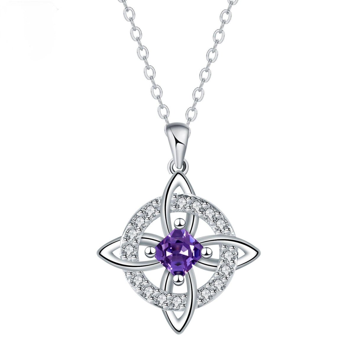 🔥 50 % Rabatt! Unisex-Halskette mit Hexenknoten-Anhänger – Symbol für Glück & Verbundenheit ✨📿 Langlebiges Kupfer, vielseitiger Stil für jeden Look, 12 Monatsdesigns zur Auswahl