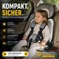 🔥 50 % Rabatt ! Kindersitz fürs Auto – Faltbar, sicher, überall dabei! 🧒 5-Punkt-Gurt, atmungsaktiv, für 0–12 Jahre ⚡ Limitiertes Angebot ⏳