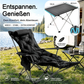 🪑 Tragbarer verstellbarer Klappstuhl für Außenbereich – Leicht, stabil & vielseitig – Ideal für Garten, Camping, Strand oder Terrasse – einfacher Transport und Aufbau 🏕️✨