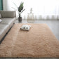 Gradient Color Plush Floor Mat