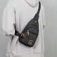 Waterproof Multi-pocket Crossbody Sling Bag