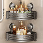 Badezimmer-Organizer zur Wandmontage mit Saugnäpfen