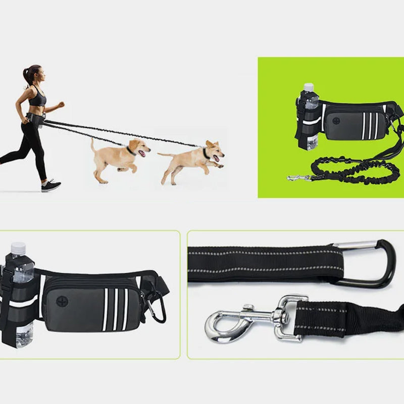 Anti-Pull Dog Walking Waist Bag