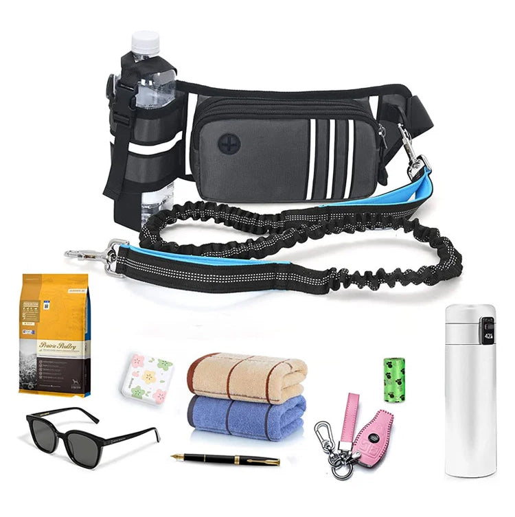 Anti-Pull Dog Walking Waist Bag