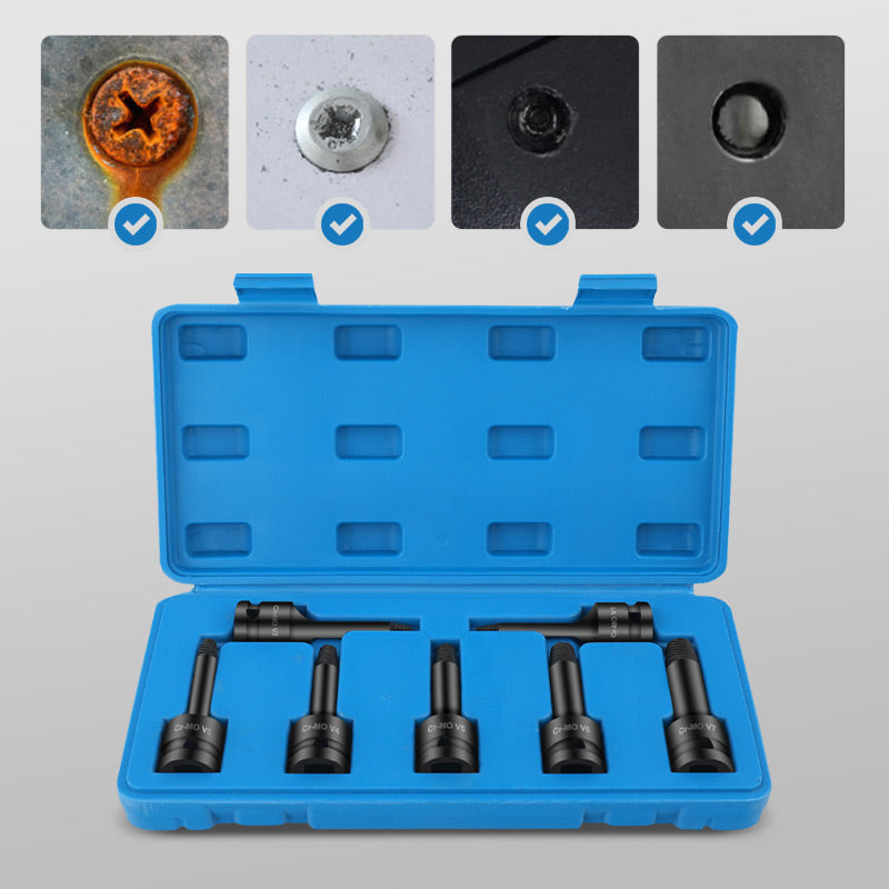 🧰 Silikon-Entfernerdesign, leicht für verschiedene abgebrochene Schrauben.
