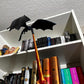 🐉 PROMO-BLITZ: 50% RABATT! 🔥 Drachenflammen-Dekoration – Seiden-PLA – Realistischer Flammeneffekt für Bücherregal & Halloween-Deko 🎃