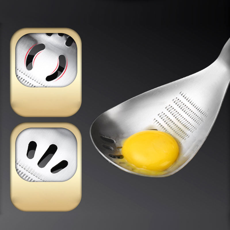 🔥 50% sparen! Ein Löffel, fünf Funktionen! – 5-in-1 Multifunktions-Küchenlöffel aus Edelstahl – ideal zum Kochen, Backen & für die Küche ✨🥄