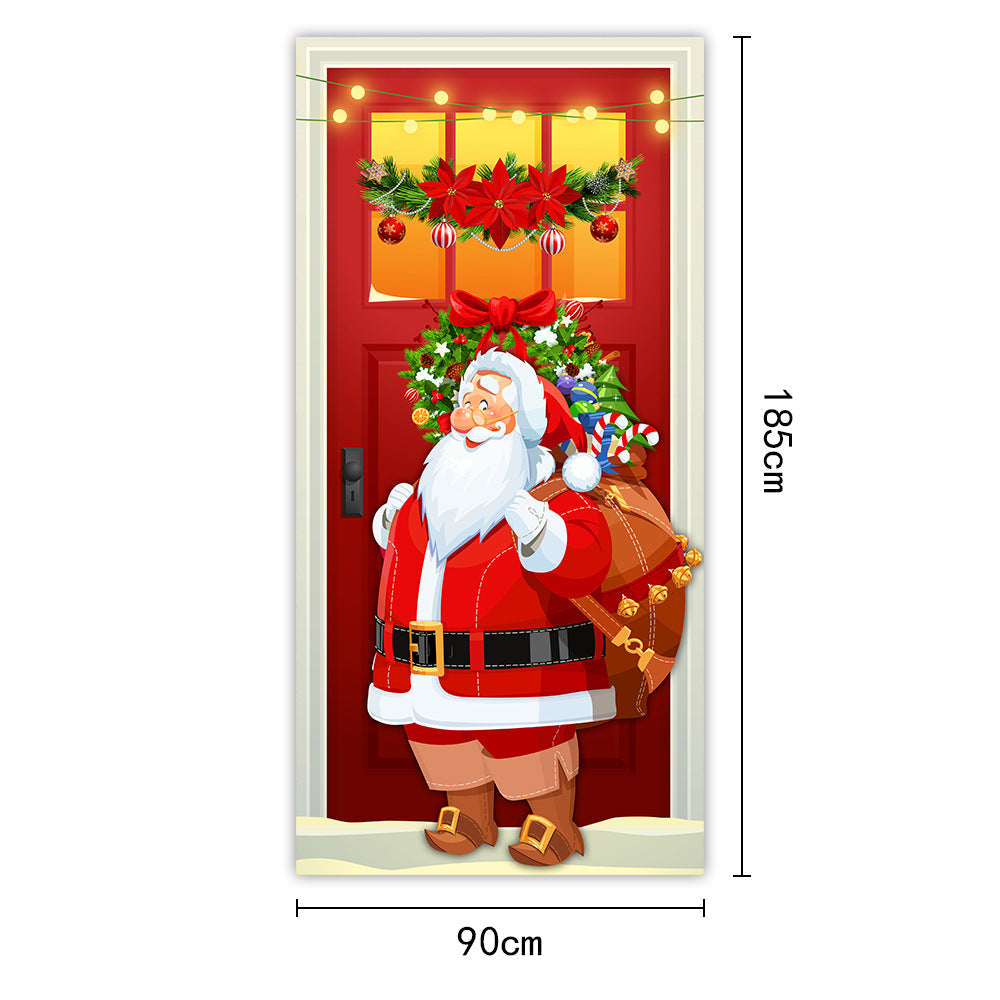 🎅 Weihnachtszauber an der Haustür! – Festliche Weihnachtsdekoration für Tür & Eingang – bringt sofort Weihnachtsstimmung & ist einfach anzubringen 🎄✨