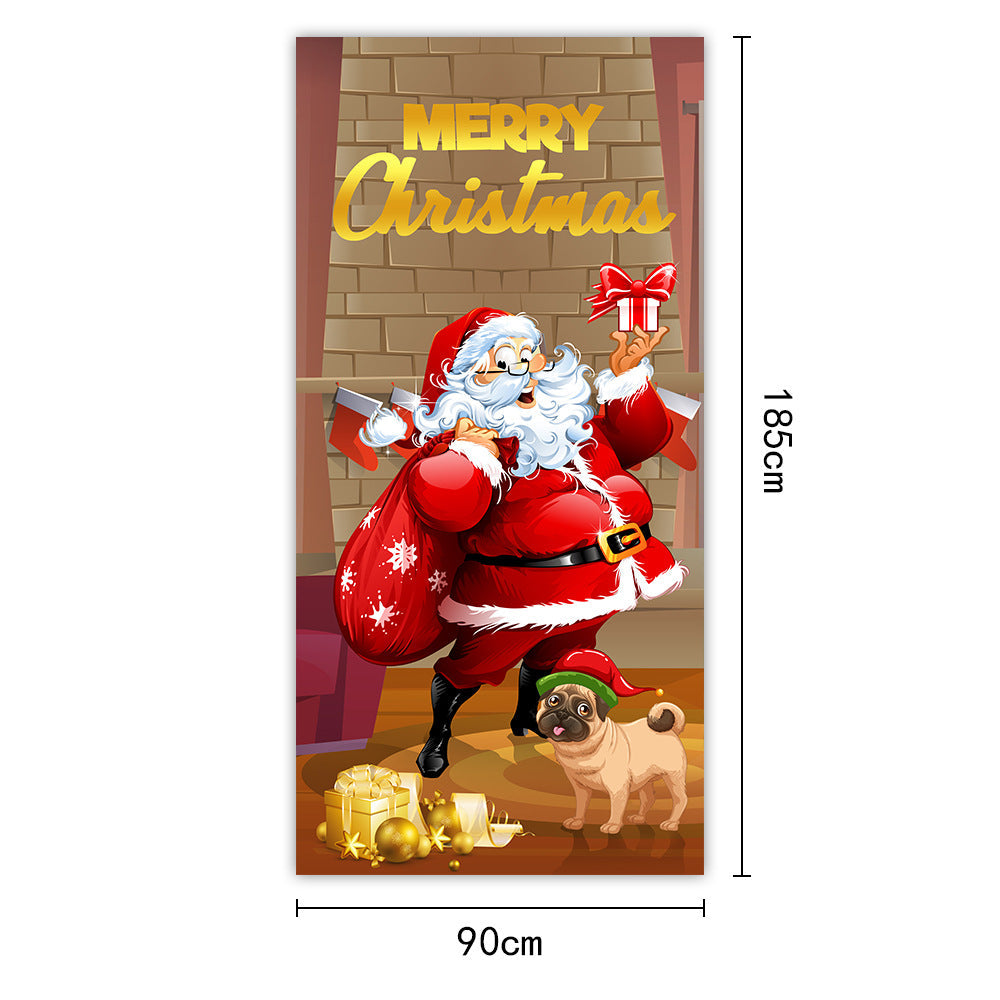 🎅 Weihnachtszauber an der Haustür! – Festliche Weihnachtsdekoration für Tür & Eingang – bringt sofort Weihnachtsstimmung & ist einfach anzubringen 🎄✨