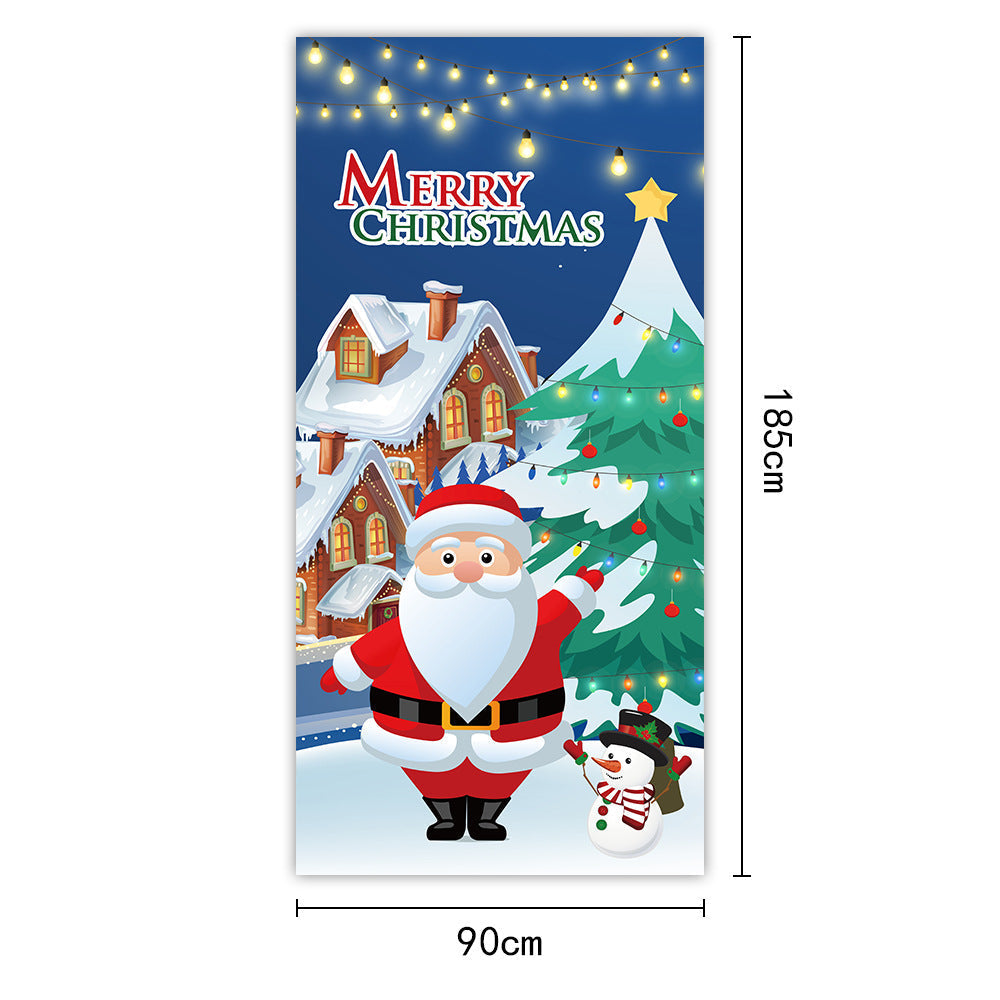🎅 Weihnachtszauber an der Haustür! – Festliche Weihnachtsdekoration für Tür & Eingang – bringt sofort Weihnachtsstimmung & ist einfach anzubringen 🎄✨
