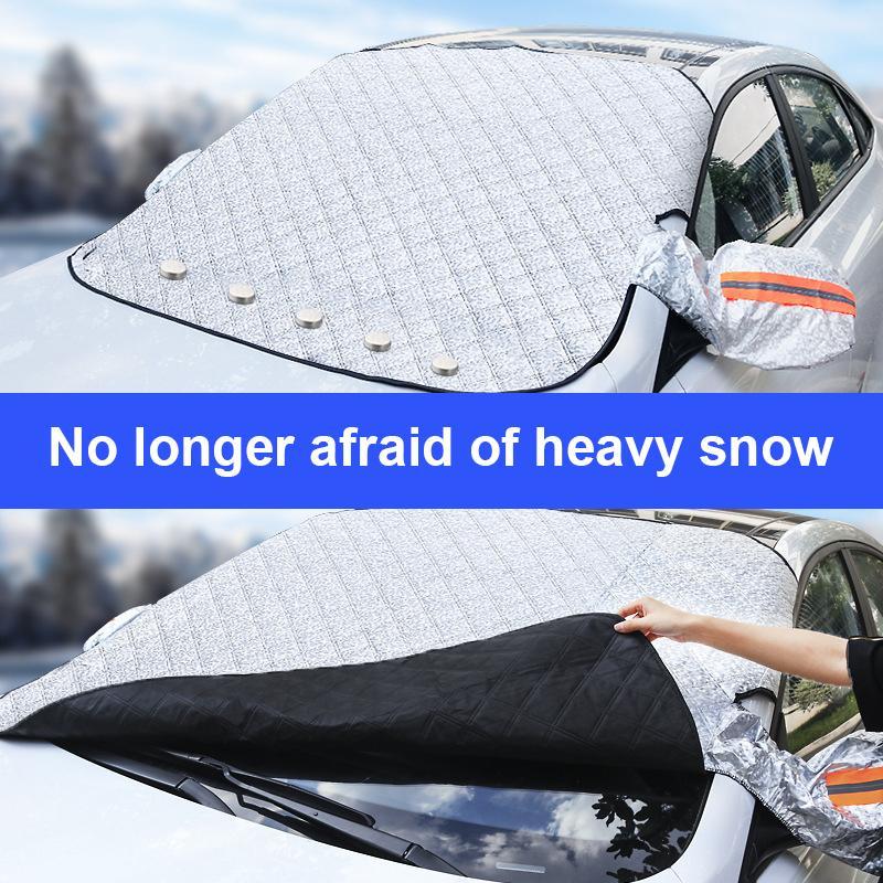 ⚡ Magnetischer Schneeschutz fürs Auto – schnell, werkzeuglos & winterfest ❄️🚗