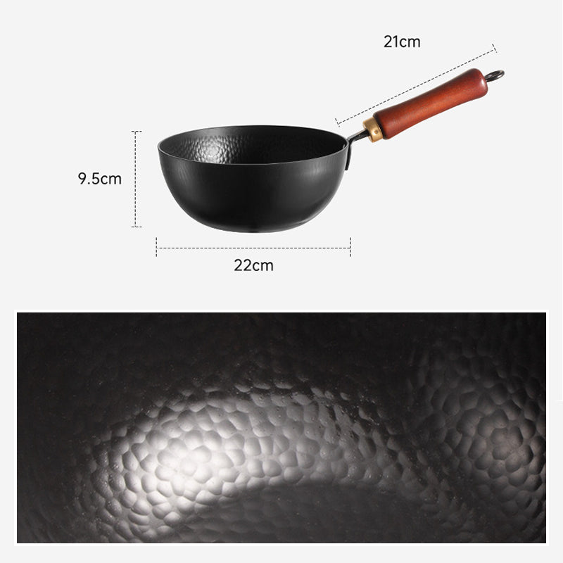 🔥 50% Rabatt! 🔥 Authentisches Wok-Erlebnis wie beim Profi! – Handgefertigter, gehämmerter Gusseisen-Wok ohne Beschichtung – mit Deckel für vielseitiges Kochen – speichert Hitze optimal & wird mit der Zeit immer besser 🍳