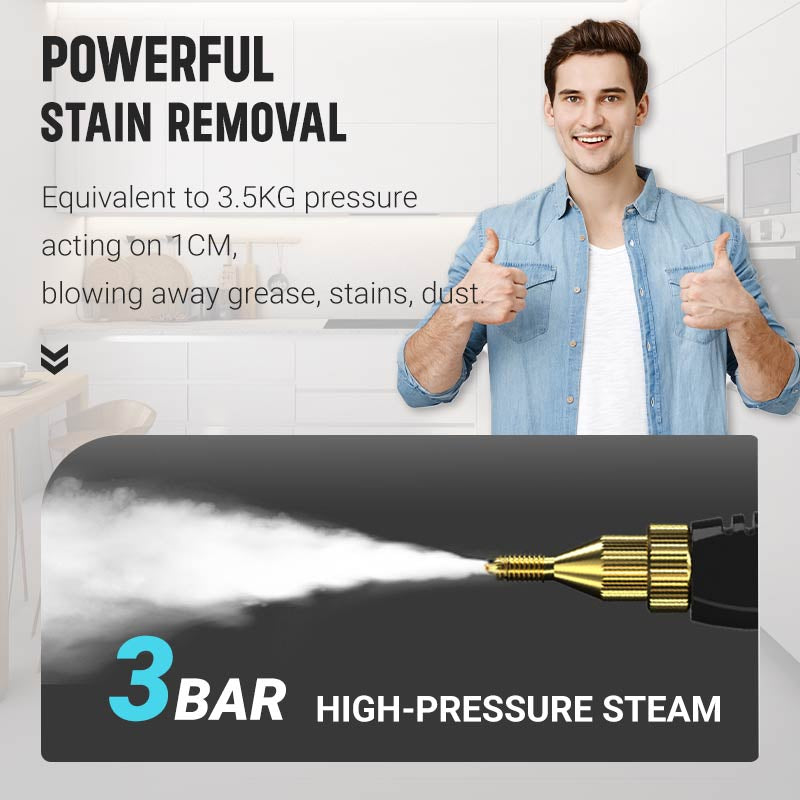 🔥50% Rabatt – Heißer Verkauf!🔥 2500W Handheld-Dampfreiniger mit Hochdruck & Hitze