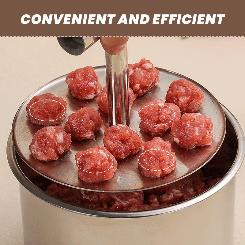 📢📢 50 % Rabatt !! ⏰🍡 Fleischbällchen‑Maker aus lebensmittelechtem Edelstahl für die Küche