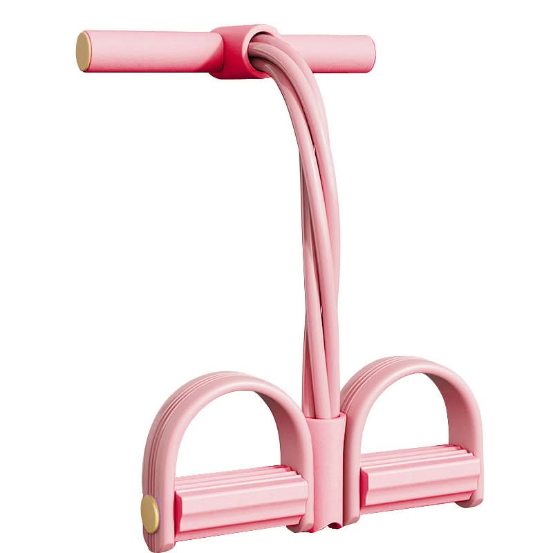 💎🔥 Heute -50 %! 💪Multifunktionales Pedal-Widerstandsband, elastisches Zugseil für das Fitnesstraining, Ganzkörpertraining für das Heim-Fitnessstudio, Sit-ups, Yoga, Bauchmuskeltraining – Summervibes