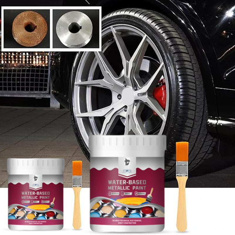 ⏰ 2026 Neu & Hot Sale – 50 % Rabatt! Schluss mit Rost – ohne Schleifen & ohne Dämpfe! Rostumwandler-Metallic-Lack – 1 Schicht für edles Metall-Finish – ideal für Garten & Tor 🔨✨
