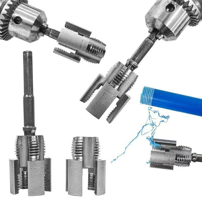 🔩 Professionelles Rohrgewindeschneidwerkzeug – saubere Gewinde, perfekte Rohrinstallation ✅
