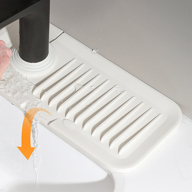 🔥 50% Rabatt! 💧 Silikon-Wasserhahnmatte, um Pfützen zu vermeiden – Halten Sie die Arbeitsfläche trocken und sauber