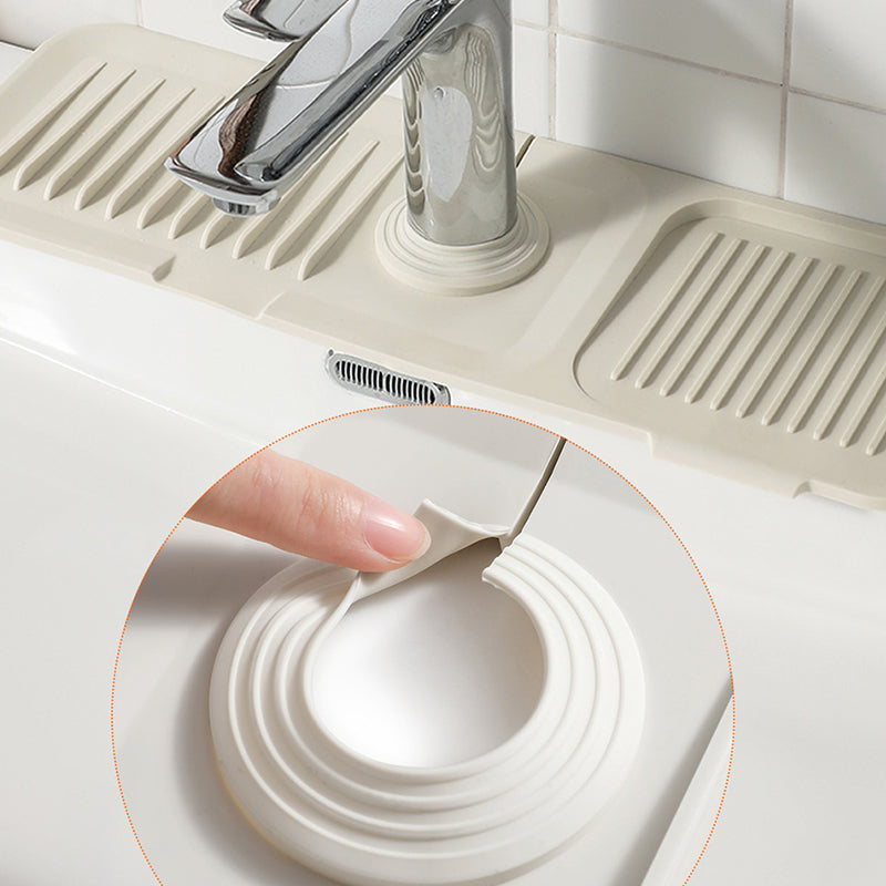 🔥 50% Rabatt! 💧 Silikon-Wasserhahnmatte, um Pfützen zu vermeiden – Halten Sie die Arbeitsfläche trocken und sauber