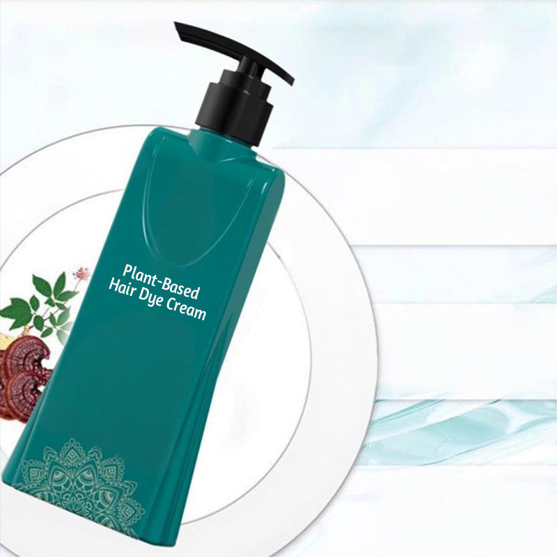 Pflanzliche Haarfärbecreme für Grauabdeckung