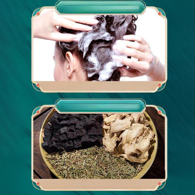 Pflanzliche Haarfärbecreme für Grauabdeckung