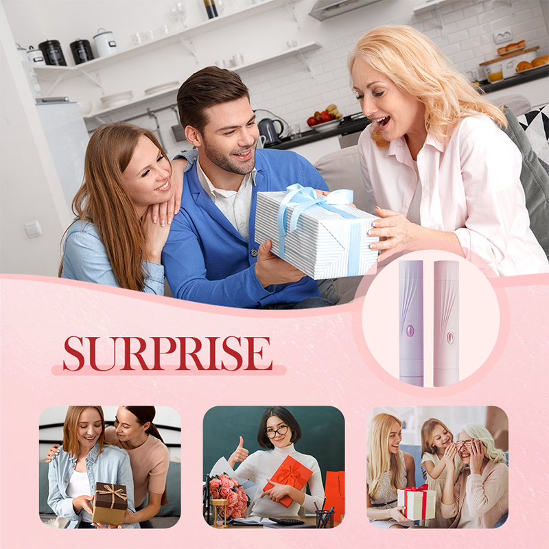 👑 Tragbarer elektrischer Epilator mit Doppelkopf ✨⚡