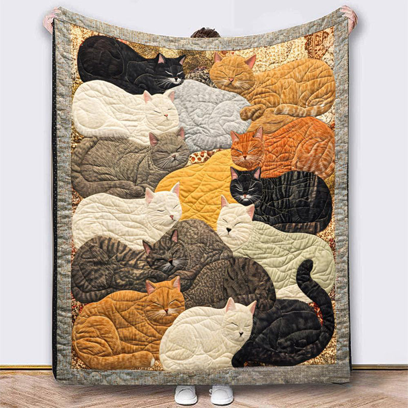 🐱 50% RABATT! 🛋️ Vintage Flanelldecke mit Hühnermuster – Weich, kuschelig & charmant – Ideal für Sofa, Bett & gemütliche Stunden ✨